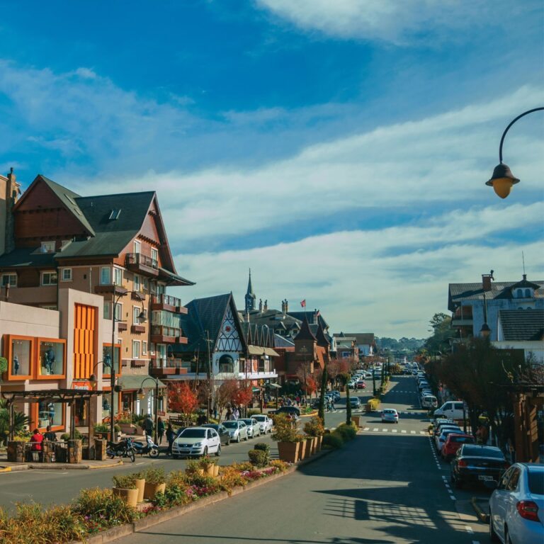 Avenida Borges de Medeiros em Gramado