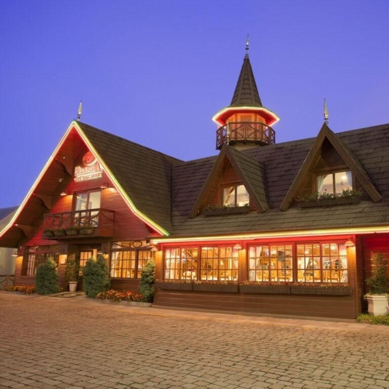 fachada do café colonial em Gramado Bela Vista