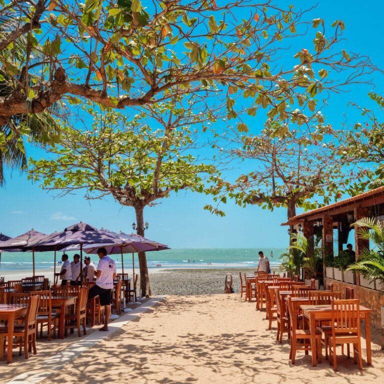 Vila de Jericoacoara no Ceará