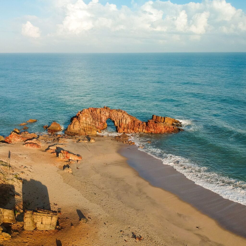 Pedra Furada Praia de Jericoacoara